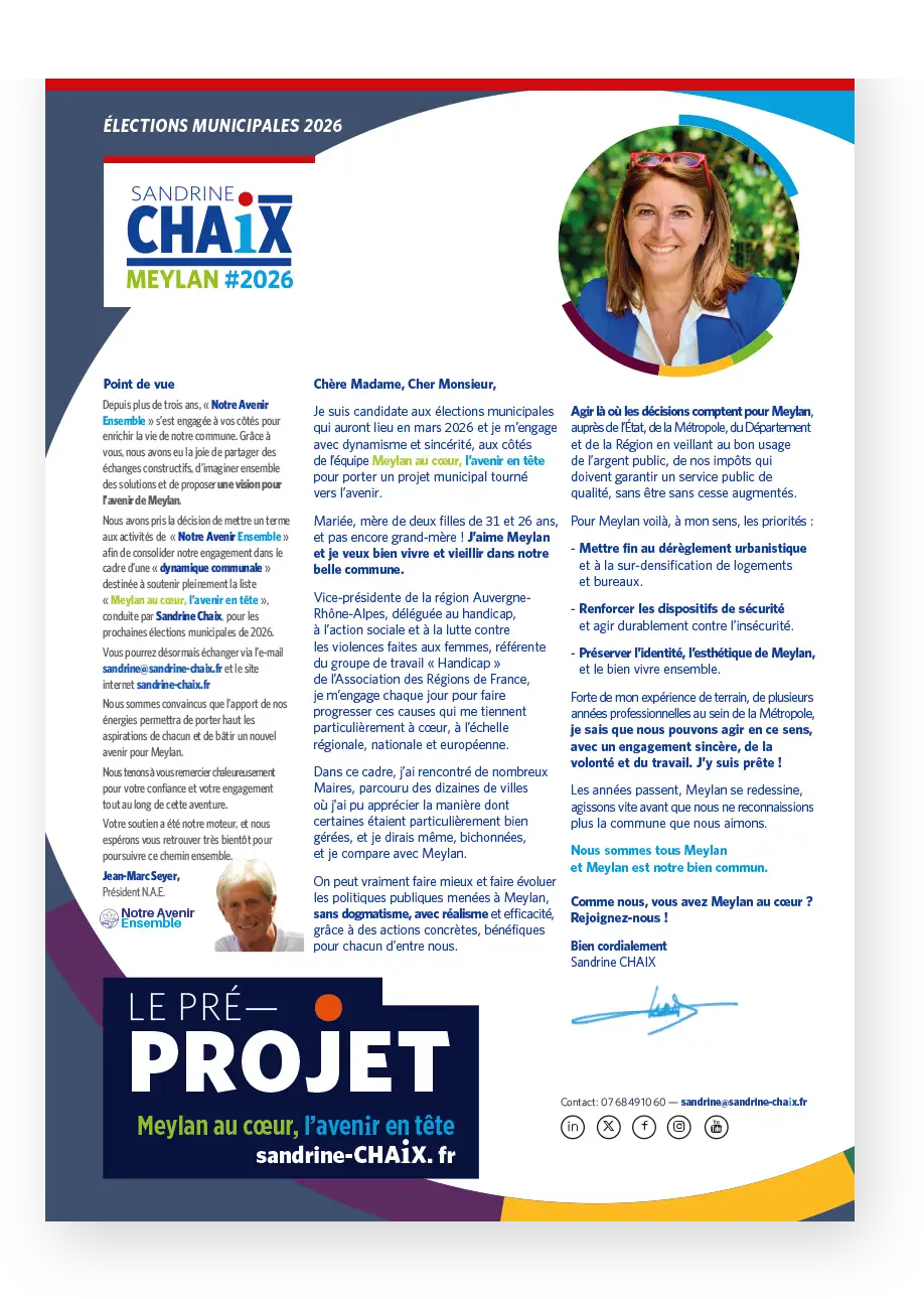 Pré projet pour meylan